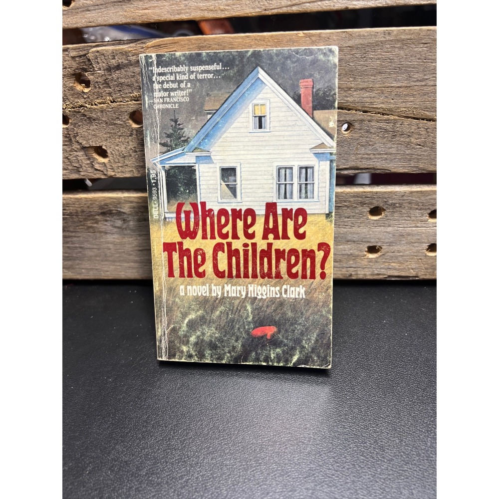 Where Are The Children? Mary Higgins Clark Vintage 1976 Dell Paperback Novel
